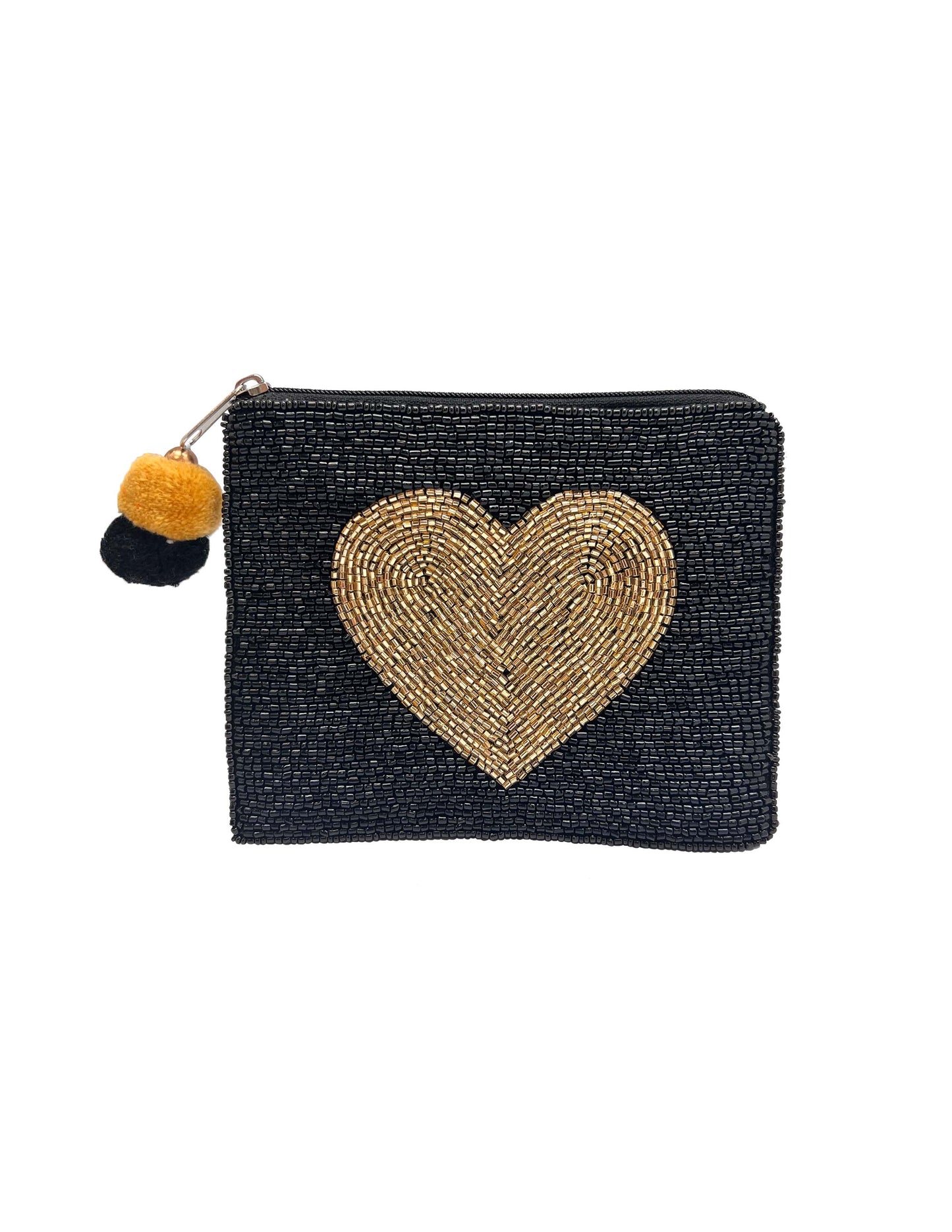 Handmade Artisan Coin Bags-Heart