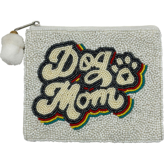 Handmade Artisan Coin Bags-Vintage Dog Mom