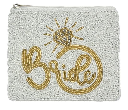 Handmade Artisan Coin Bags-Bride